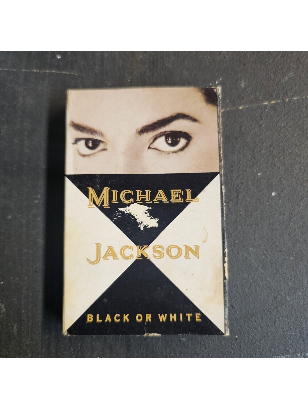 VINTAGE MICHAEL JACKSON CASSETTE SINGLE BLACK OR WHITE INSTRUMENTAL 1991 MJ
